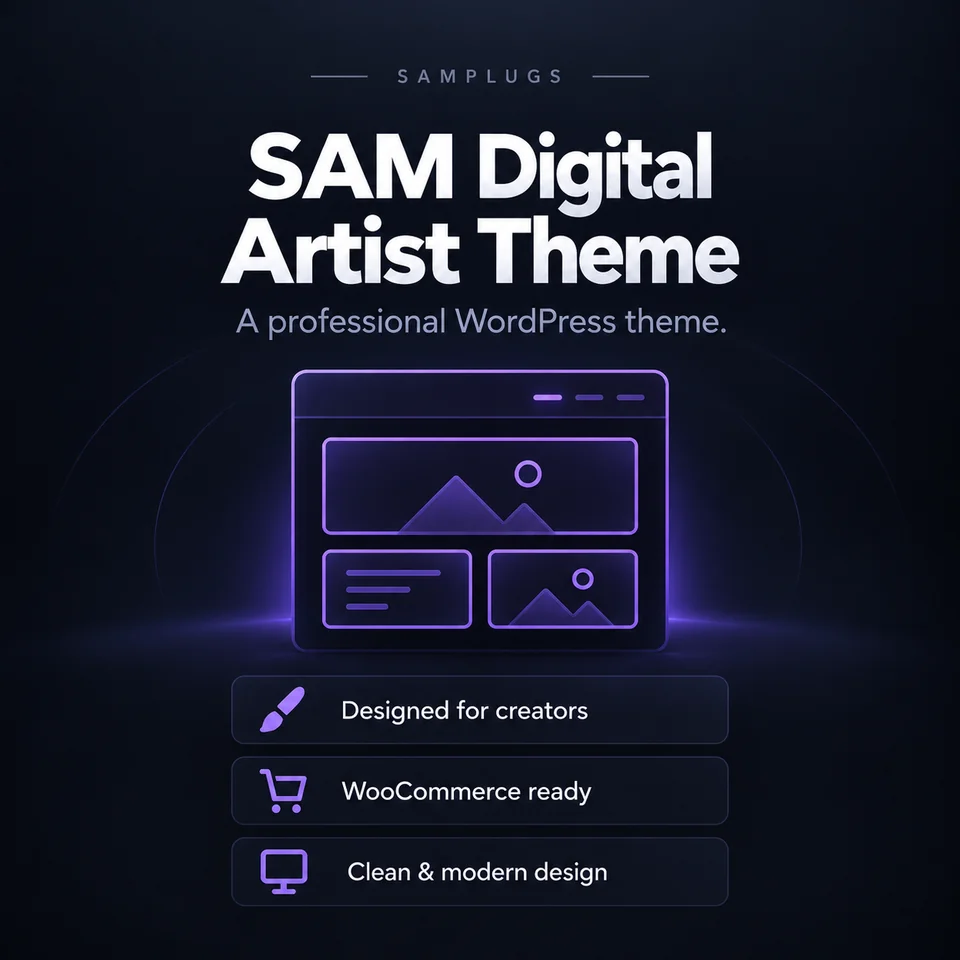 SAM Digital Artist Theme visual